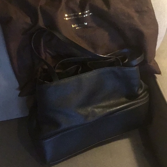 Kate Spade Black Leather Belle Bow Tote Bag - Picture 3 of 3